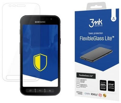 3MK FlexibleGlass Lite - Screenprotector - Samsung Xcover 4 - Hybride Szkło - 0,2 mm