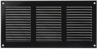 Metaal Ventilatierooster 300x150mm met Insectenbescherming - ideaal voor Ventilatie