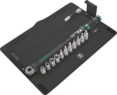 Wera Click-Torque C 3 Set 1 05075680001 Momentsleutelset Met omschakelbare ratel 40 - 200 Nm