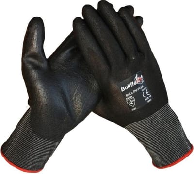 Werkhandschoen - Montagehandschoen - PU Handschoen - Set per 12 paar - Maat M/8