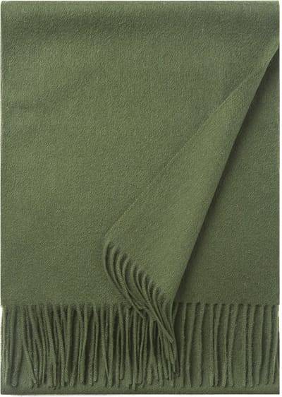Hommard fijn geweven Lambswool scarf, lamswol,Sjaal, heren, dames, unisex, Hunting Green, Jagers groen, Uni