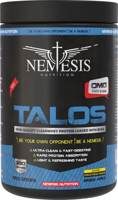 Nemesis Nutrition | Talos | Clear Whey | Green Apple | 390gr 13 servings | Nutriworld