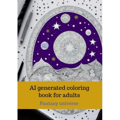 Ai Generated Coloring Book For Adults - Nika Laurier