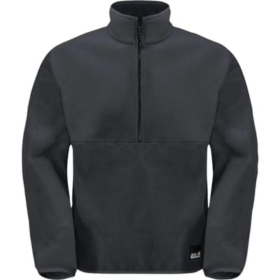 Jack Wolfskin Heren Osloer Fleece Top (Zwart)