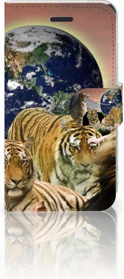 Samsung Galaxy Xcover 3 | Xcover 3 VE Telefoonhoesje met Pasjes Roofdieren