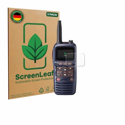 2 Stuks Screenprotector voor Standard Horizon HX320E - Hoogwaardige Beschermfolie transparant