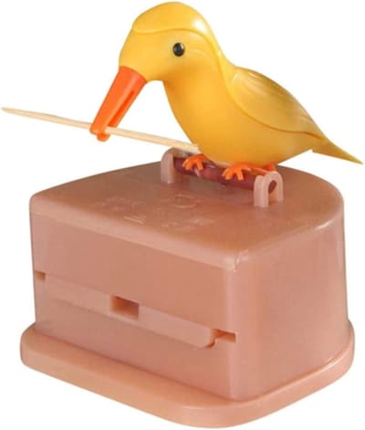 Leuke Vogel Tandenstoker Dispenser | Milieuvriendelijk | Praktische Tandenhouder voor Hapjes en Cocktails