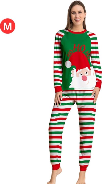 Nivard Kerstpyjama Dames Set - Christmas - Kerst Pyjama - Vrouwen - Volwassenen - Broek & Shirt - Maat M