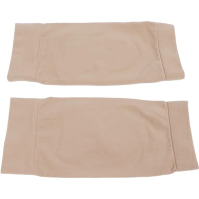 Beschermingssokken Enkel Hiel Kloof Sok Compressie Gewatteerde Mouw Sokken voor Dames Skates Braces beige
