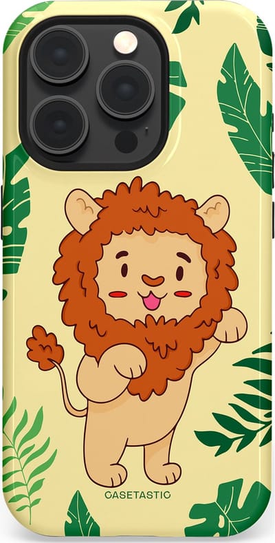 Casetastic Hoesje Geschikt voor Apple iPhone 15 Pro Magsafe - Stijlvolle Beschermende Duo-layer Case - Brulknuffel