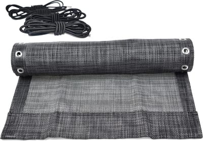 Vervangende Hoes met Rubber Koord Set voor Ligstoel, Reparatieset, 160 x 52 cm, Grijs, Tuinmeubelen, Comfort, Duurzaam