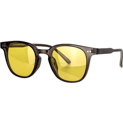 Lunettes de Vision Nocturne SHINU pour Hommes Femmes 80% Blocage de la Lumière Bleue Monture TR90 pour la Conduite de Nuit le Travail au Bureau