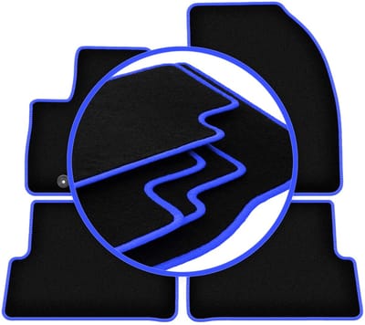 CARLUX-BLUE automatten voor: Ford C-MAX MK2 minivan (2010-2012)