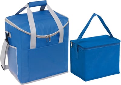 Koeltassen set blauw 27 en 4.5 liter - Koeltassen