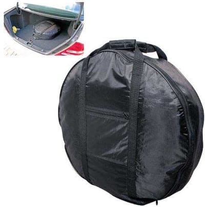 Reservewiel draagtas – Ø 58 x 10 cm – ritssluiting – water afstotend nylon