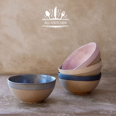 Costa Nova Soepkommen / Kommen Arenito Multicolor ø 16 cm - 6 stuks