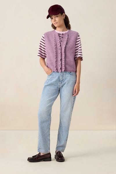Sissy-Boy - Blauwe high waist slim fit jeans