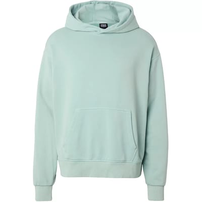Urban Classics - Heavy Washed Boxy Hoodie/trui - S - Mintgroen