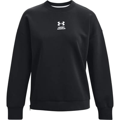 Under Armour Summit Knit Dames Zwarte Oversize Sweater