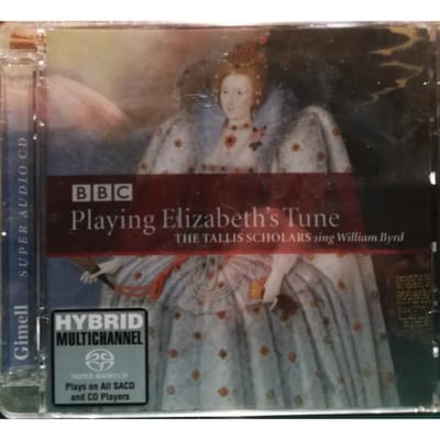 CD TALLIS SCHOLARS, WILLIAM BYRD - Playing Elizabeth's Tune, The Talli GIMSA592 Gimell 2006 VK Klassiek Gebruikt