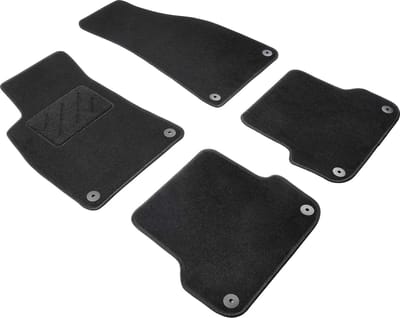 Walser Comfort Naaldvilt Velours voetmatten geschikt voor Audi A4 B6/B6 Avant 2000-12/2005 - Audi A4 B7/B7 Avant 11/2004-06/2008