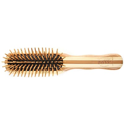 Bass Brush The Green Brush Haarborstel Rechthoekig Medium