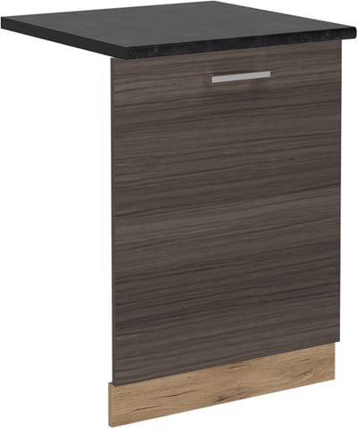 Vicco R-Line Vaatwasserfrontpaneel – 60 cm, WB Antraciet Edel grijs