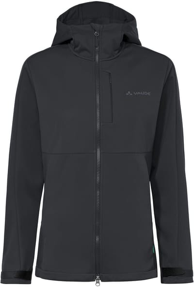 VAUDE All Year Elope Softshell Jas II, Softshell Jas, Dames Outdoor Sportjassen, Niet-waterdicht, Winddicht, Softshell, Capuchon, Regular fit