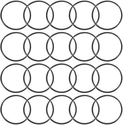 20 Stuks Nitril Rubber O-Ringen, 85mm Buitendiameter, 78mm Binnendiameter, 3.1mm Breedte - Voor Waterdichte Afdichtingen in Sanitair en Auto's
