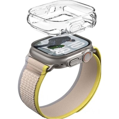 PanzerGlass Bumper voor de Apple Watch Ultra / Ultra 2 / Ultra 3 - 49 mm - Transparent