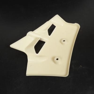 paar witte radiateurkappen voor bromfiets mbk 50 magnum racing xr nieuw