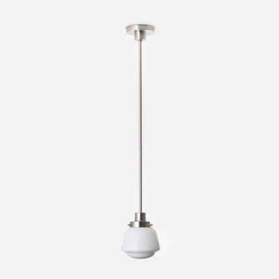 Hanglamp High Button 20's Matnikkel - Art Deco Trade