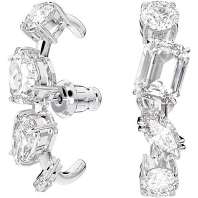 Boucles d'oreilles Swarovski Mesmera Ornées de Cristaux 5639331 Silver|F|Box (Random Color) blue