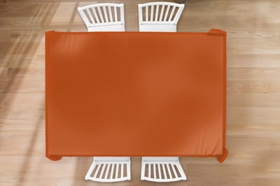Tafelkleed - Tafellaken - 220x150 cm - Terracotta - Bruin - Palet - Effen - Kleuren - Kleur - Binnen en Buiten