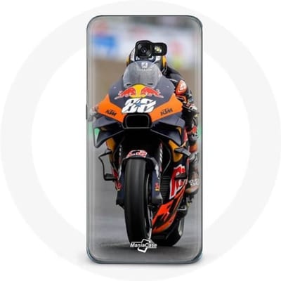 Coque - Maniacase - Samsung Galaxy A3 2017 - Miguel Oliveira Moto GP - Souple - Noir noir