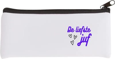 Akyol - de liefste juf Etui - Juf - voor de liefste juf - juf - verjaardagscadeau - verjaardag - cadeau - afscheidscadeau - geschenk - leuke cadeau - kado - gift - juffendag - 20 bij 9 cm