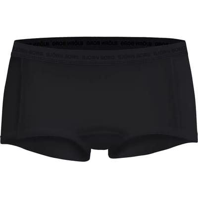 Björn Borg Dames Boxershorts Everyday Katoen - Onderbroek Vrouwen - Zwart - 3 stuks - Maat M