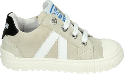 Develab - 45401 - Lage schoenenJongensKindersneakers - Kleur: Wit/beige - Maat: 23