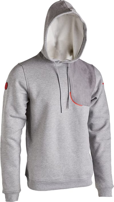 Winchester Trui - Heren - Norwood - Warme stof - Sweater, Hoodie, Capuchon - Met borstzak - Grijs - S