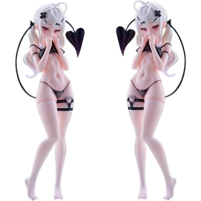 24CM Skytube AMAKUNi OMAHA Charm Taya Devil Bunny girl figuur Hard PVC speelgoed Game Standbeeld Volwassen Anime Actie Model Pop Cadeau speelgoed gray
