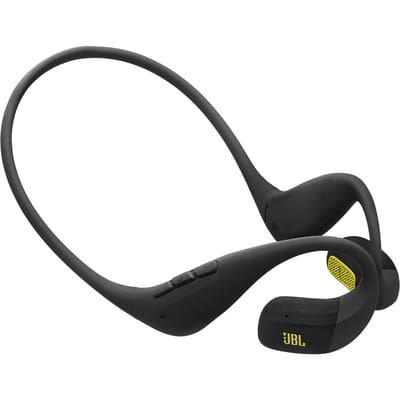JBL Endurance Pace - Draadloze Open Ear Oortjes met Nekband - Sport Oordopjes - Bluetooth - Hardlopen - 10 uur - IP68 - Zwart & Lime