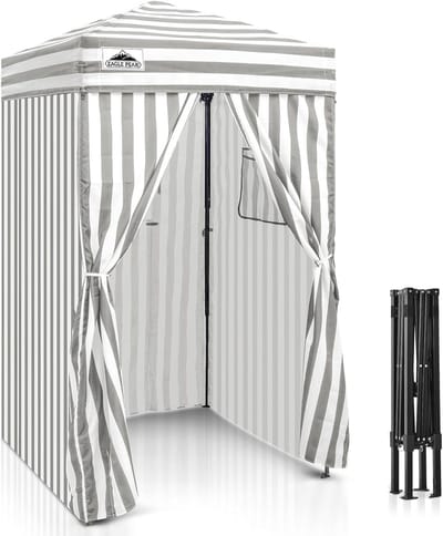 Compacte Pop-Up Kleedkamer - Draagbare Privacy Cabana voor Zwembad en Kamperen