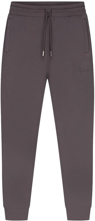 Malelions striped signature joggingbroek in de kleur bruin.