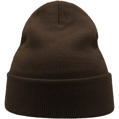 Atlantis Headwear - Wind Beanie Recycled - Brown - One Size
