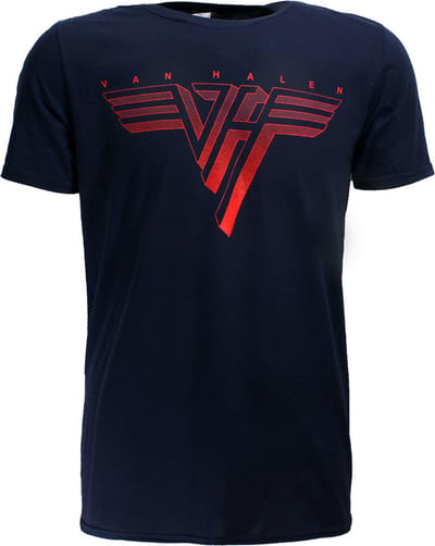 Eddy Van Halen Classic Red Logo T-Shirt - Officiële Merchandise - 4XL