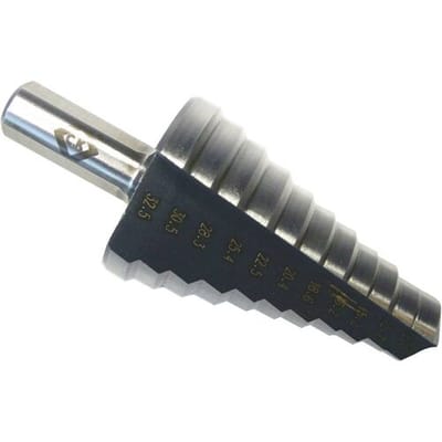 C.K T3012 HSS Getrapte boor Gezamenlijke lengte 80 mm 3 vlakken schacht 1 stuk(s)