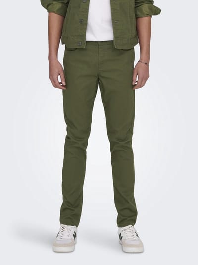 ONLY&SONS - ONSLOOM LIFE SLIM TWILL 4452 PANT - Heren - Broeken