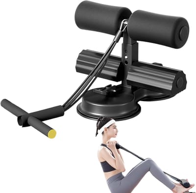 Ab Trainer - Buiktrainer Hulpmiddel - Core Versterken - Verstelbaar Ontwerp - 27.5 x 14.1 x 1 cm - Zwart