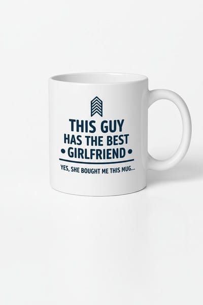 Grappige Mok 'Deze Gast Heeft De Beste Vriendin' - Uniek Cadeau van Vriendin voor Vriend
