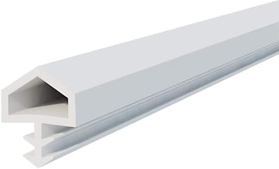 Duurzame Deurrubbers voor Kamers, Geluidsdicht en Tochtwerend, 5m TPE Rubber met 12mm Vouwbreedte en 4mm Groefdiepte voor Efficiënte Isolatie